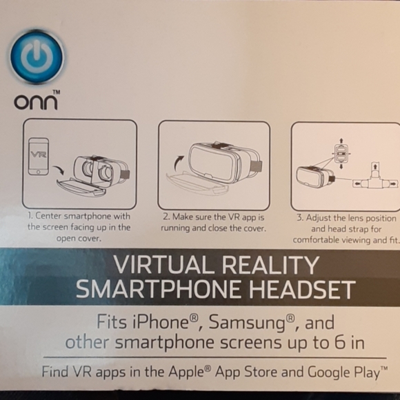 onn Computers, Laptops & Parts Onn Virtual Reality Smartphone